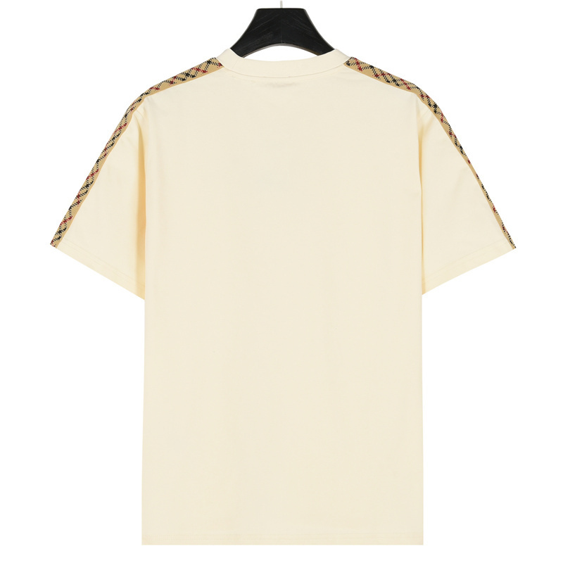 T-shirt Burberry com Detalhe Vintage Check