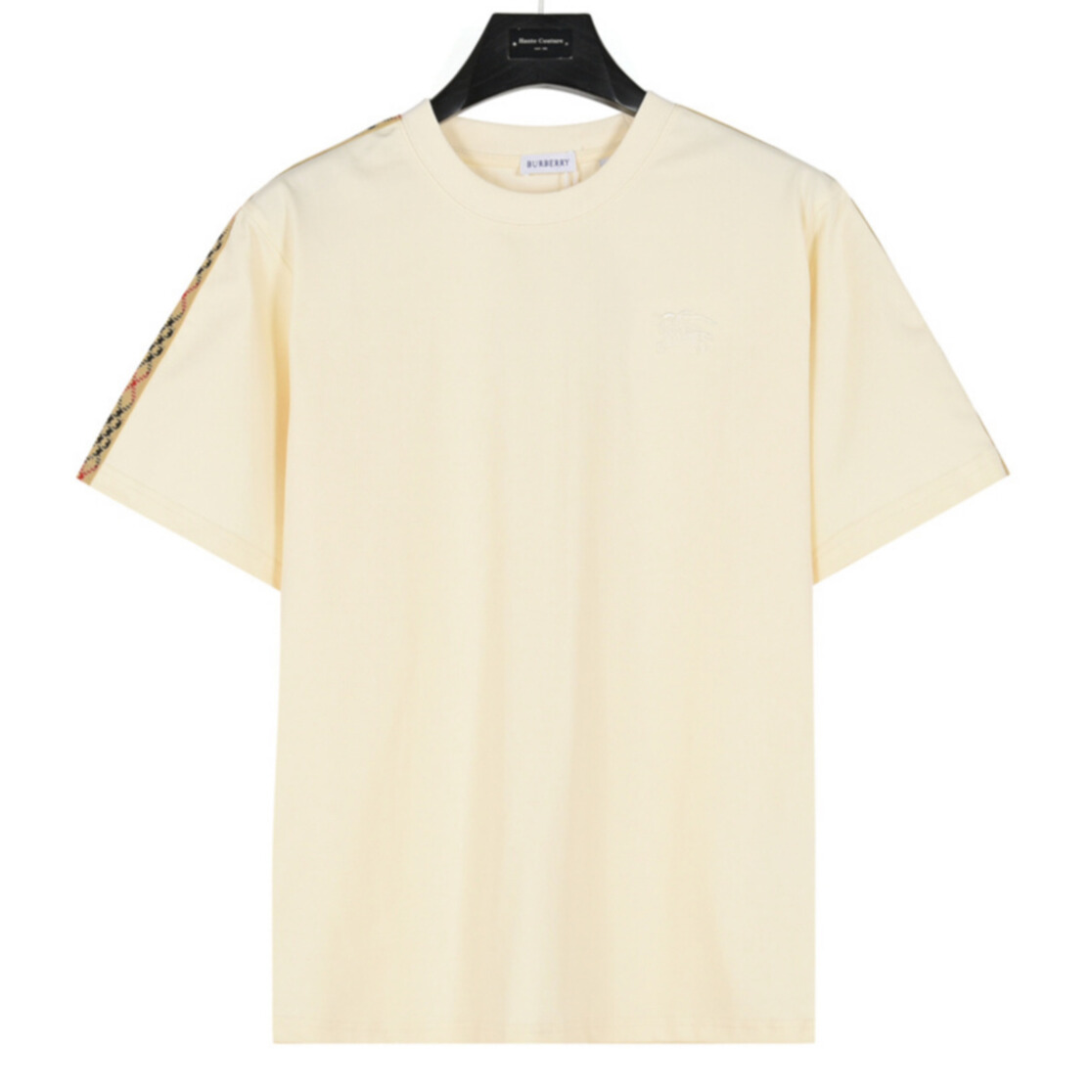 T-shirt Burberry com Detalhe Vintage Check